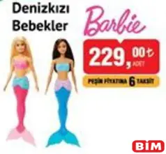 BARBİE DENİZKIZI BEBEKLER OYUNCAK